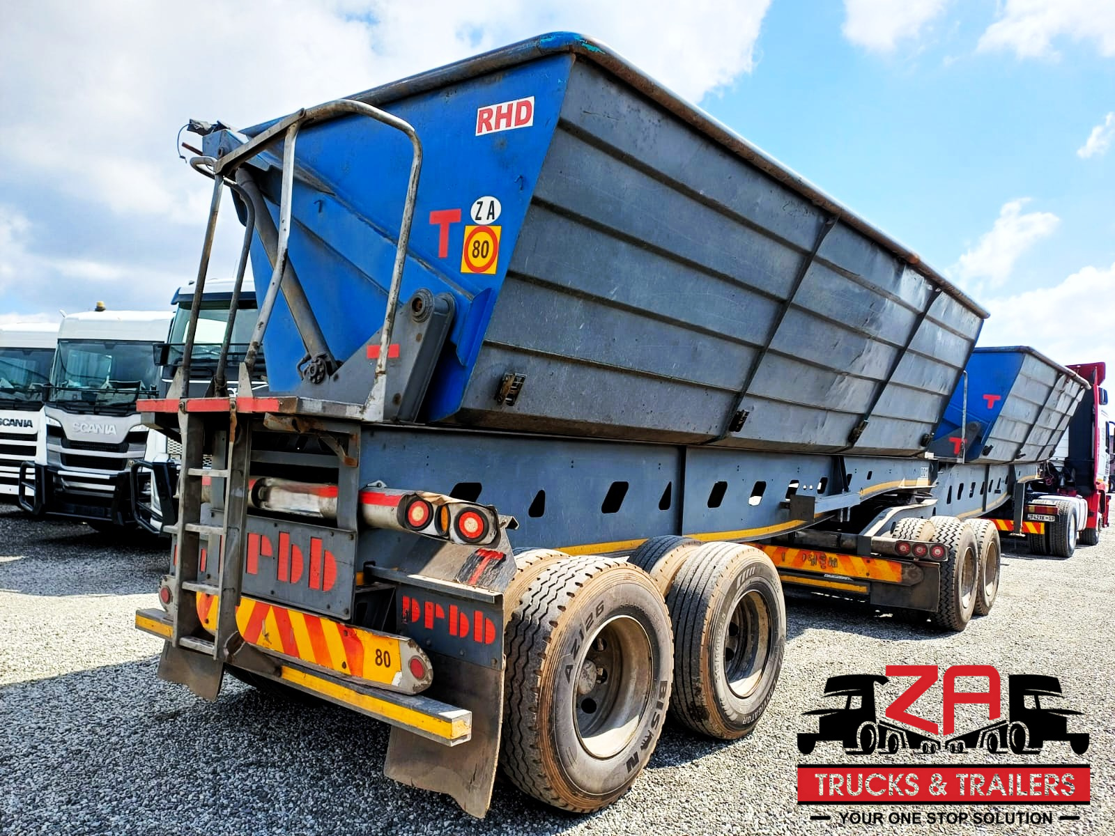 2019 PRBB 45 CUBE SIDE TIPPER TRAILER #53279